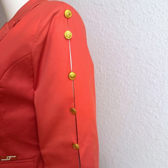 NWOT Single-Breasted Blazer 3/4 Sleeves Notched Lapel One Button Closure Lined - Picture 6 of 16